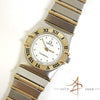 Omega Constellation 18K Gold Steel Quartz Ladies Watch
