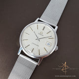 Omega Seamaster Grey Winding Steel Watch