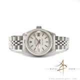 Rolex Datejust Lady 26 Ref 69174 Silver Tapestry Dial (1996)