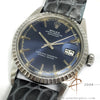 [Rare] Rolex Datejust 1601-3 Blue Sigma Dial Vintage Watch (1969)