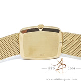 Rolex Cellini 4322 Red Vignette 18K Gold Diamond Vintage Watch (1981)
