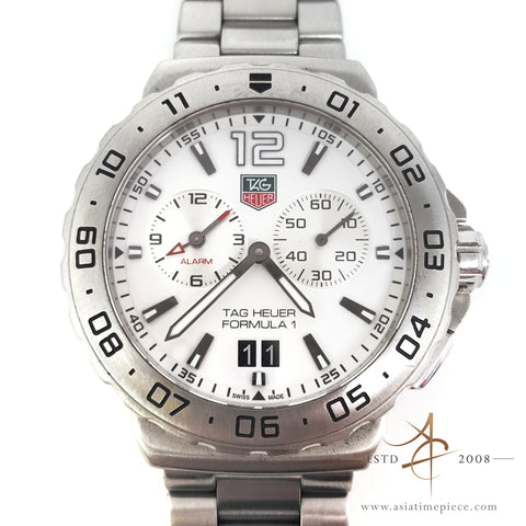 TAG Heuer Formula One WAU111B White Dial Grande Date Watch