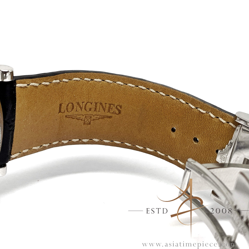 [Rare] Longines Clous de Paris Boutique Limited Ed Reverse Panda Dial ...