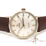 Omega Seamaster DeVille Linen Dial Automatic Vintage Watch