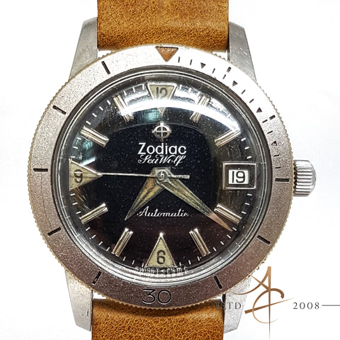 Zodiac SeaWolf Automatic Vintage Watch