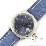 Rolex Precision 6694 Blue Dial Vintage Watch (1969)