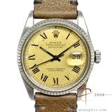 Rolex Datejust 16014 Buckley Dial Vintage Watch (1982)