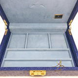 [Rare] Rolex Ladies Datejust President 69138 Blue Watch Jewelry Jumbo Box Case 51.00.01