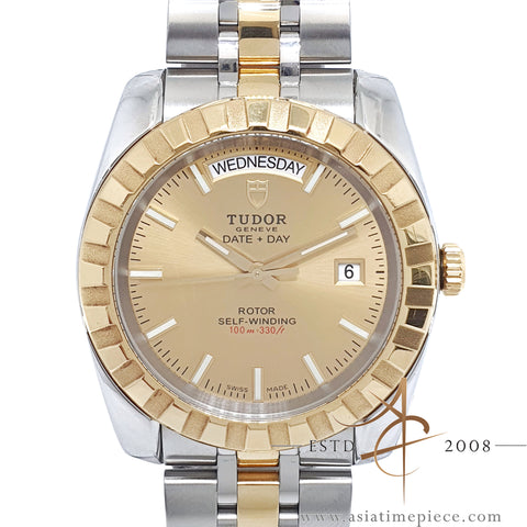 Tudor Classic Day Date Ref 23013 Champagne Dial