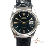 Rolex Oysterdate Precision Ref 6694 Black Dial Vintage Watch (Year 1978)