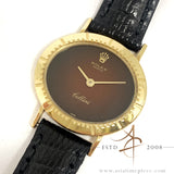 Rolex Cellini Ladies Ref 4081 18K Gold Spider Dial Vintage Watch (Year 1974)