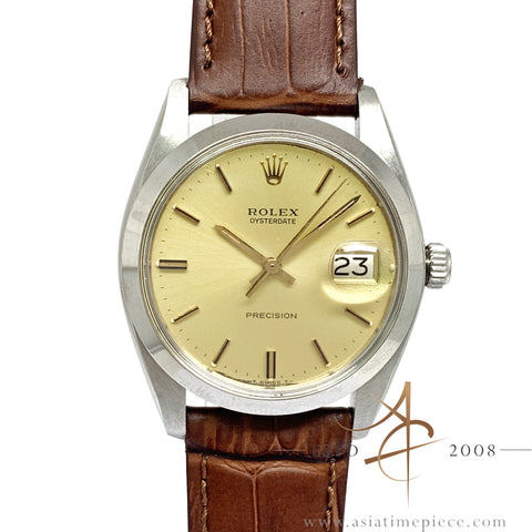 Rolex Precision 6694 Champagne Dial Vintage Watch (1982)