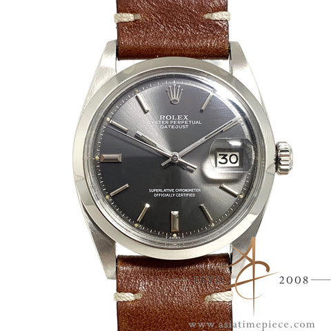 [Rare] Rolex Datejust 1600 Grey Dial (Year 1973)
