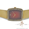 Rolex Cellini 4322 Red Vignette 18K Gold Diamond Vintage Watch (1981)