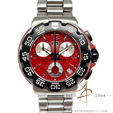 Tag Heuer Formula 1 Professional CAC1112 Red Chronograph Quartz Watch