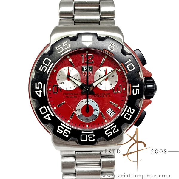 Tag heuer formula 1 red face price store