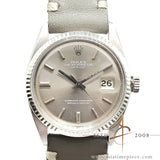 Rare Rolex Datejust 1601 Ghost Grey Sigma Dial Vintage Watch (1967)