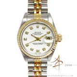 Rolex Datejust Ladies 69173 White Diamond Dial (1994)