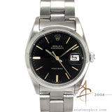 Rolex Precision 6694 Black Dial Vintage Watch (1975)