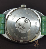 Green Pagol M2 Swiss Winding Vintage Watch