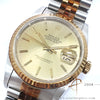 Full Set Unpolished Rolex Datejust 16233 Champagne Dial (1990)