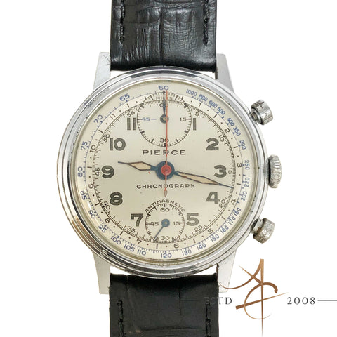 Pierce Chronograph Mechanical Winding Vintage Watch