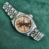 Rolex Lady Datejust 79174 Salmon Diamond Dial (2001) #01-64