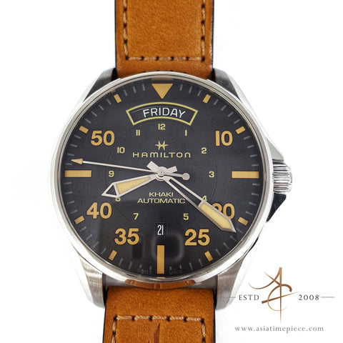 Hamilton Khaki Pilot Day Date Swiss Automatic Watch H64645531 (Still in Warranty)