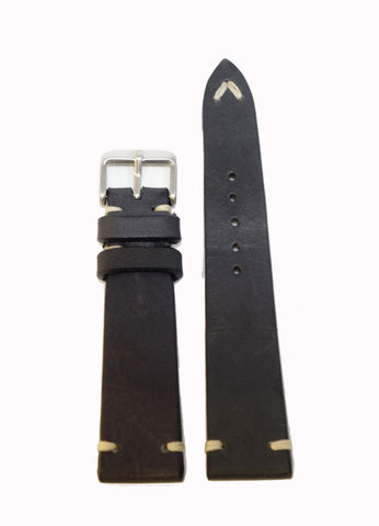 Vintage Calf Leather Watch Strap (19, 20, 22mm)