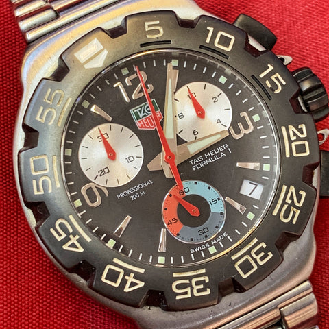 Tag Heuer Formula 1 Chronograph Men's Watch CAC1110 – Asia Timepiece Centre