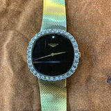 Longines 18k Gold Diamond Vintage Watch