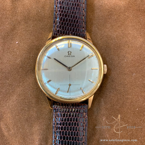 Omega Rose Gold 18k Vintage Watch