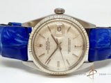 Rolex Oyster Perpetual Datejust Ref 1601 Sigma Linen Dial Watch (Year 1971)