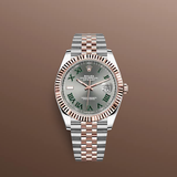 Brand New Rolex Datejust 41 Wimbledon Ref 126331 Everose Jubilee Bracelet (2021)