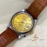 Rolex Datejust Ref 1601 Champagne Dial Vintage Watch (1975)