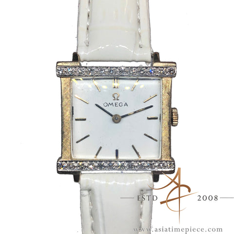 Omega Ladies 14k Solid Gold Watch