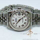 Rolex Midsize Datejust White Dial Ref 68274  (Year 1995)