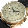 Chronograph Suisse 18K Rose Gold Winding Vintage Watch