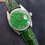 Rolex Custom Green Oysterdate Precision 6694 (Year 1978)
