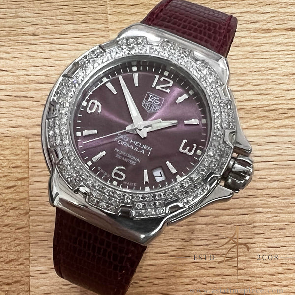 Tag Heuer Formula 1 Sparkling Lady Quartz WAC1219 Asia Timepiece