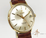 Omega 14K Solid Gold Seamaster Deville Watch